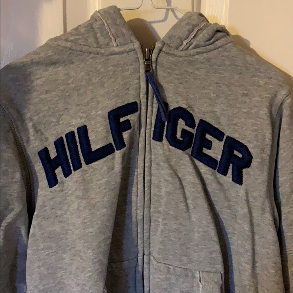Tommy Hilifiger zip up hoodie